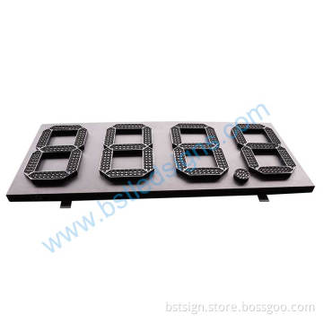 Outdoor LED Gas Price Sign Module 4 Digits